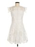 Aqua 100% Polyester Ivory Cocktail Dress Size M - photo 1