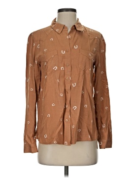 Hippie Rose Long Sleeve Button Down Shirt