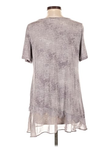 LOGO by Lori Goldstein Short Sleeve Top (view 2)