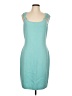 St. John Collection Solid Teal Casual Dress Size 10 - photo 1