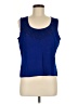St. John Blue Sleeveless Top Size M (estimated) - photo 1