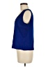 St. John Blue Sleeveless Top Size M (estimated) - photo 5