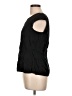 Ann Taylor LOFT Black Short Sleeve Top Size Lg Petite - photo 5