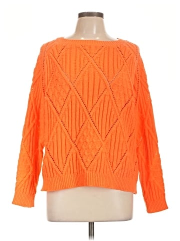 Shein Curve Pullover Sweater (view 1)