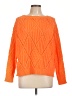 Shein Curve 100% Polyester Orange Pullover Sweater Size 14 Plus (1) - photo 1