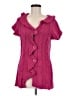 Assorted Brands 100% Alpaca Pink Wool Cardigan Size M (estimated) - photo 1