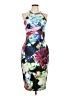 ASOS Floral Blue Cocktail Dress Size 10 - photo 1