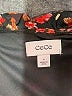 CeCe 100% Polyester Black Long Sleeve Blouse Size M - photo 7