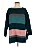 Lou & Grey for LOFT Color Block Teal Pullover Sweater Size M - photo 1