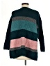 Lou & Grey for LOFT Color Block Teal Pullover Sweater Size M - photo 2