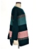 Lou & Grey for LOFT Color Block Teal Pullover Sweater Size M - photo 4
