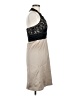 Max and Cleo Tan Gray Cocktail Dress Size 8 - photo 4