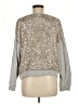 Fifteen Twenty Metallic Silver Sweatshirt Size M - photo 2