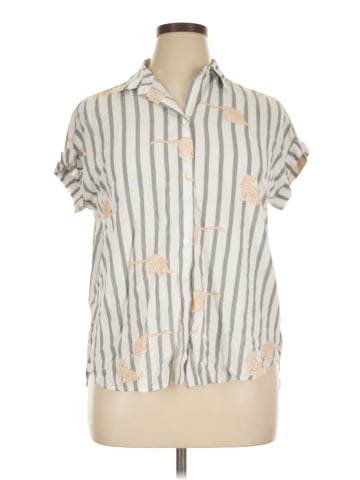 Jane and Delancey Short Sleeve Blouse (view 1)