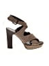 Donald J Pliner Brown Sandals Size 6 - photo 1