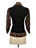 Claudia Richard Black 3/4 Sleeve Blouse Size S - photo 2