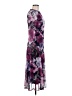 En Focus Studio Print Purple Cocktail Dress Size 6 - photo 4