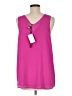 Ro & De 100% Polyester Pink Sleeveless Blouse Size M - photo 2