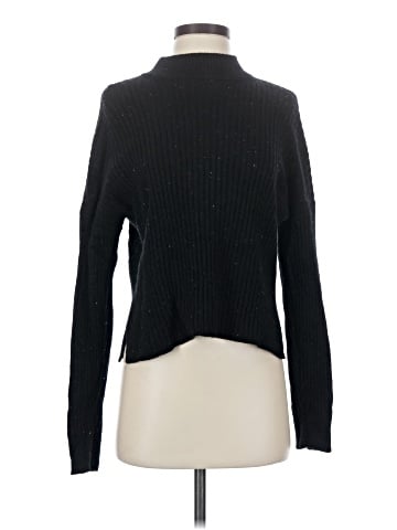 Madewell Donegal (Re)sourced Cashmere Ribbed Mockneck Pullover Sweater (view 1)