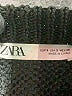 Zara 100% Polyester Black Turtleneck Sweater Size S - photo 7