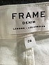 FRAME Denim White Jeans Size 28 waist - photo 7