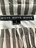 Hyfve 100% Rayon Stripes Silver Casual Pants Size L - photo 7