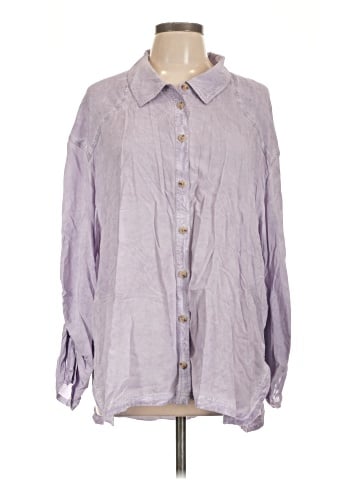 Pilcro Long Sleeve Button-Down Shirt (view 1)