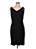 Leslie Fay Solid Black Cocktail Dress Size 12 - photo 1