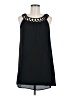 Miusol 100% Polyester Solid Black Cocktail Dress Size XS - photo 1