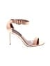 BCBGMAXAZRIA 100% Leather Gold Sandals Size 9 - photo 1