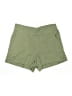 Nine West Solid Green Khaki Shorts Size L - photo 1