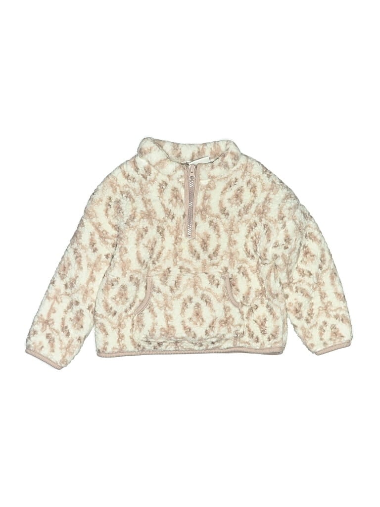Pre-owned Nicole Miller Kids' Pullover Sweater In Ivory
