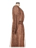 MNG 100% Polyester Brown Casual Dress Size 10 - photo 4