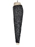 Nic + Zoe Animal Print Black Casual Pants Size 8 - photo 5
