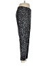 Nic + Zoe Animal Print Black Casual Pants Size 8 - photo 4