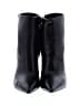 BCBGMAXAZRIA 100% Leather Black Ankle Boots Size 8 1/2 - photo 2