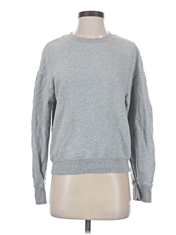 Madewell The McCarren Heathered Midweight Crewneck Sweatshirt (view 1)