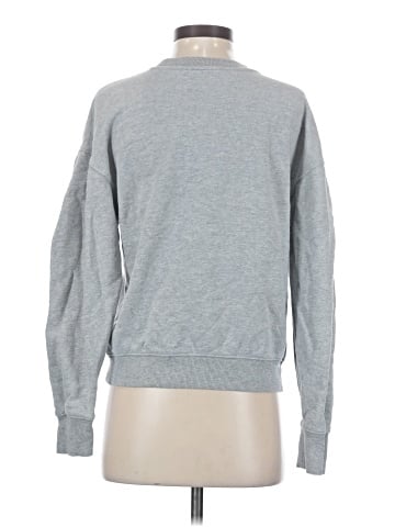 Madewell The McCarren Heathered Midweight Crewneck Sweatshirt (view 2)