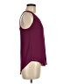 Naked Zebra 100% Polyester Burgundy Sleeveless Blouse Size M - photo 4