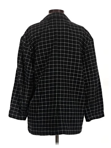 Madewell Waffleback Shaw Blazer in Windowpane (view 2)