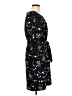 Ann Taylor Print Black Casual Dress Size L - photo 4
