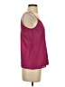 Cooper & Ella 100% Polyester Burgundy Sleeveless Blouse Size XS (0) - photo 4