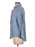Zara Stripes Blue Long Sleeve Button-Down Shirt Size XS - photo 5