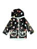 Cat & Jack 100% Polyester Stars Black Raincoat Size 3T - photo 1
