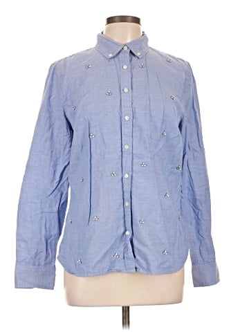 Talbots Long Sleeve Button-Down Shirt (view 1)