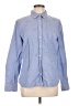 Talbots 100% Cotton Blue Long Sleeve Button-Down Shirt Size 12 - photo 1