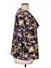 JM Collection Purple 3/4 Sleeve Blouse Size XL - photo 4