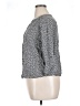 Adrienne Vittadini Polka Dots Gray 3/4 Sleeve Blouse Size XL - photo 5