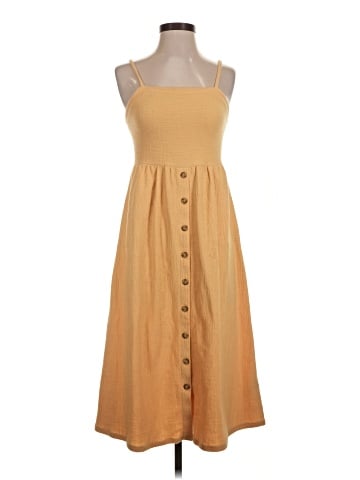 Madewell Cami Button-Front Midi Dress (view 1)