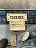 L'Agence Solid Blue Jeans Size 23 waist - photo 4